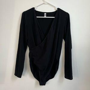 Vintage American Apparel Dance Long Sleeve Leotard